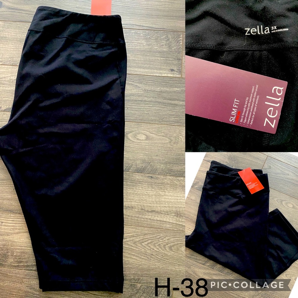 NEW Zella slim fit 3X capris